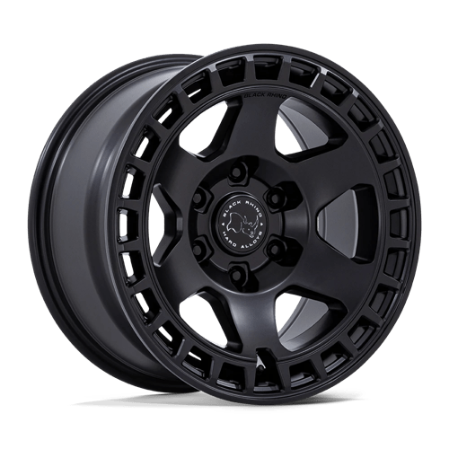 Black Rhino Hard Alloys 17x8 022 MATTE BLACK +-10mm