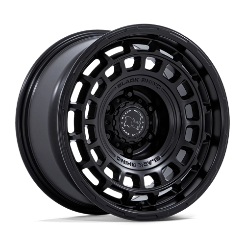 Black Rhino Hard Alloys 17x8 024 MATTE BLACK +-10mm