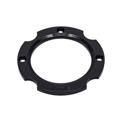 KMC Powersports Anodized Satin Black 5X4.5 Cap Ring