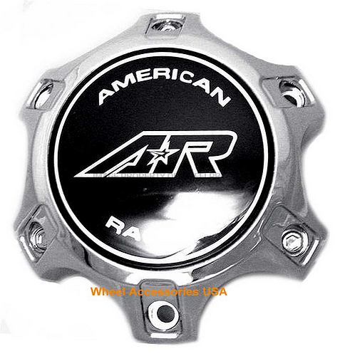 American Racing Chrome 6X5.5 Style A Cap