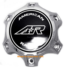 American Racing Chrome 6X5.5 Style A Cap