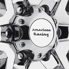 American Racing Chrome 6X135 Style B Cap