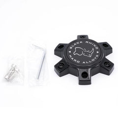 Black Rhino  Gloss Black 6/114.3/120 WAR Cap (M1018)