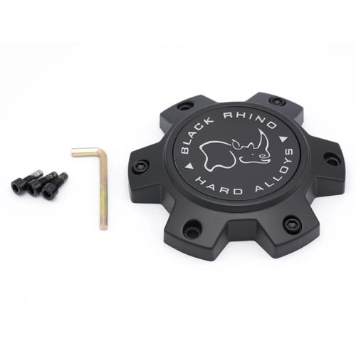 Black Rhino  Matte Black 6/135/140 Flat Cap (M873)