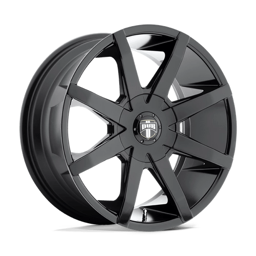 DUB 1PC 22x9 110 GLOSS BLACK +32mm