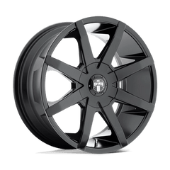DUB 1PC 22x9 110 GLOSS BLACK +32mm