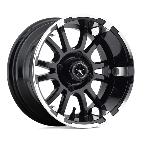 Fairway Alloys 14x6 134 MACHINED MATTE BLACK +-20mm