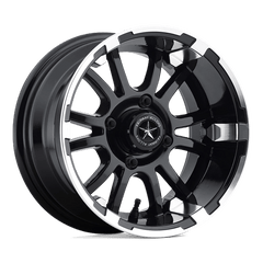 Fairway Alloys 14x6 134 MACHINED MATTE BLACK +-20mm