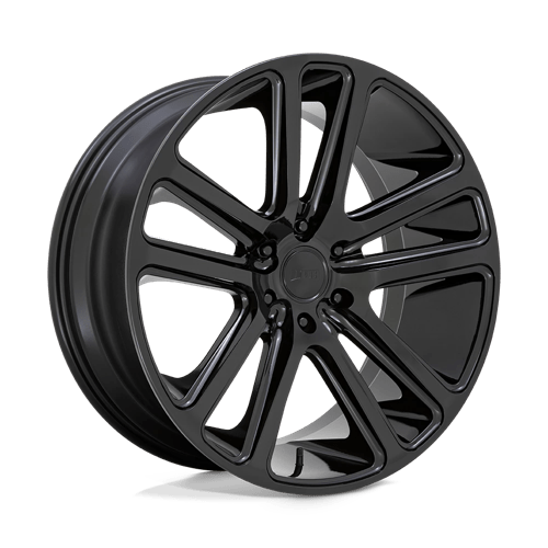 DUB 1PC 22x9 256 GLOSS BLACK +25mm