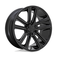 DUB 1PC 22x9 256 GLOSS BLACK +25mm