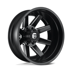 Fuel 1PC 24x8 538 MATTE BLACK MILLED +-227mm