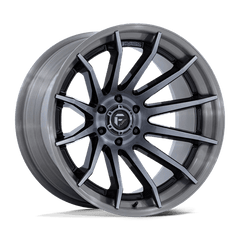 Fuel 1PC 22x10 403 GLOSS BLACK BRUSHED DARK TINT +-18mm
