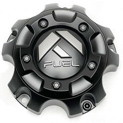 Fuel Cap Bolt-On Matte Black with Gloss Matte Titanium - 8X6.5 Hub Cap