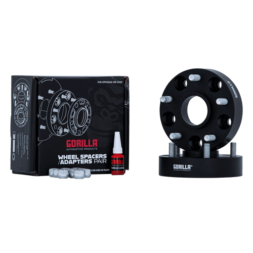 Gorilla Automotive 1.50" Wheel Spacer Pair - 5X5 71.5