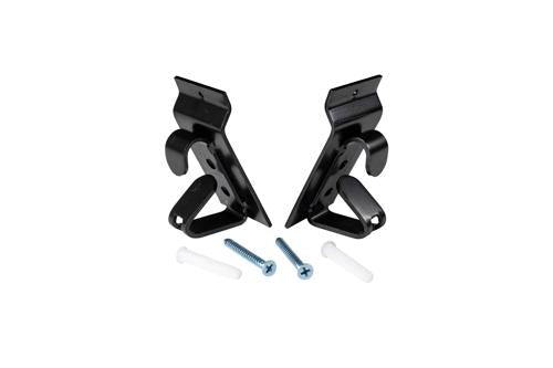 Gorilla Automotive Slat Wall Wheel Hook Black - 2PC