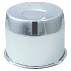 Gorilla Automotive Hub Cover 5.1 CE Short Chrome Bulk