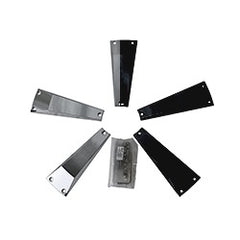 Helo HE899 17X7 Spoke Inserts - Chrome (5PK)