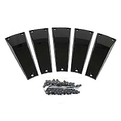 Helo HE899 18X8 Spoke Inserts - Gloss Black (5PK)