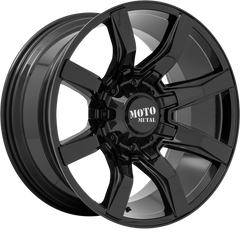 Moto Metal 20x10 MO804 Spider Gloss Black Milled +12mm