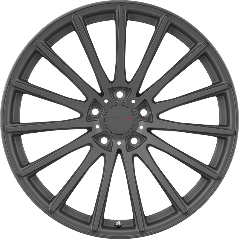 TSW 20x10 Chicane Matte Gunmetal +25mm