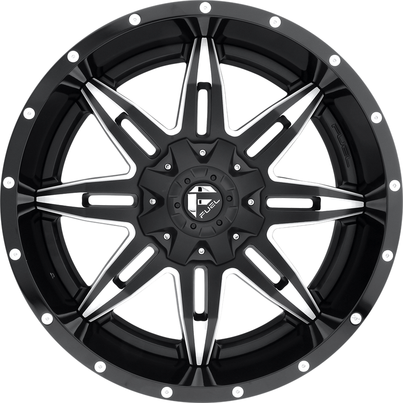 Fuel 20x10 D567 Lethal Gloss Black Milled -24mm