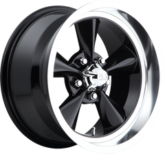 US Mags 18x9 U107 Standard Gloss Black +7mm