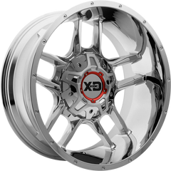 XD 20x9 XD839 Clamp Chrome +18mm