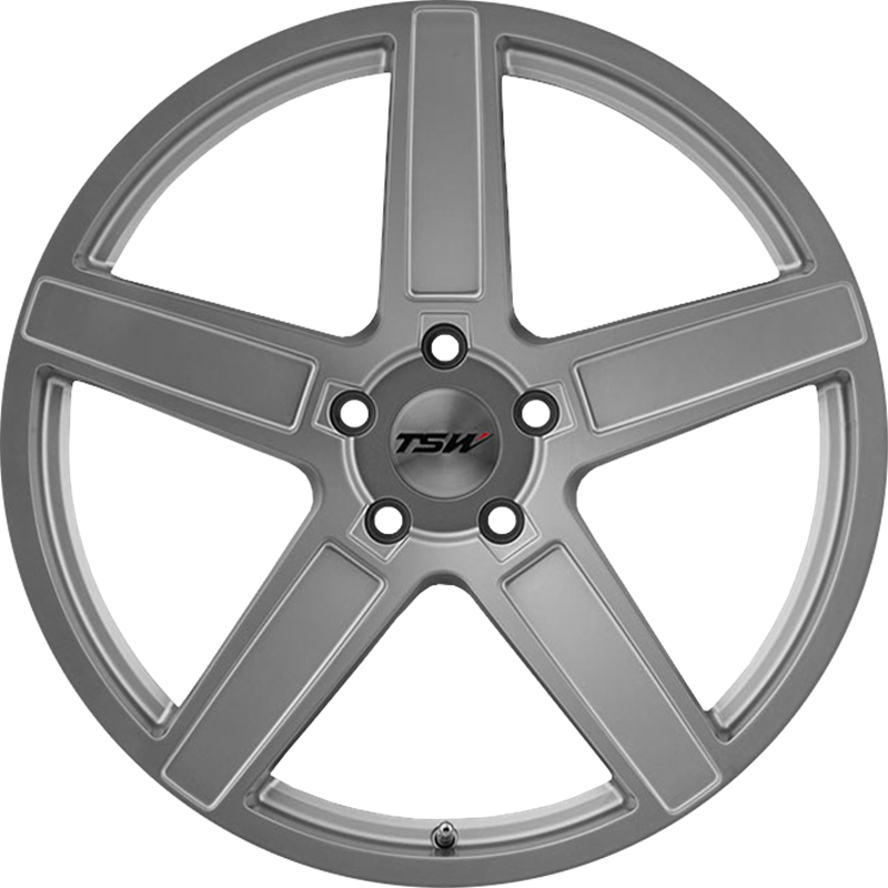 TSW 18x9.5 Ascent Matte Titanium Silver +40mm