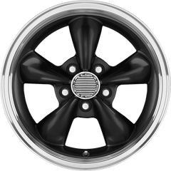 Performance Replicas 17x8 PR106 Gloss Black w/ Machined Lip +30mm