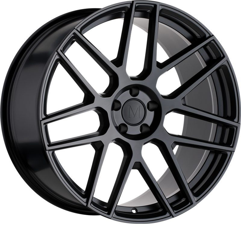 Mandrus 19x9.5 Miglia Semi Gloss Black +48mm