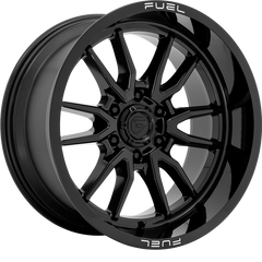 Fuel 20x10 D760 Clash Gloss Black -18mm