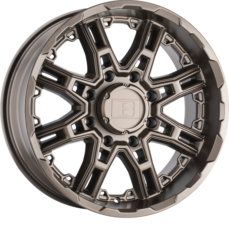 Level 8 17x8.5 Slingshot Matte Bronze +10mm