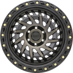 Black Rhino 20x9.5 Shredder Matte Black w/ Machined Dark Tint +12mm