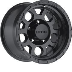 KMC 15x7 KM522 Enduro Matte Black -6mm