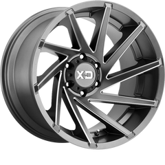 XD 18x9 XD834 Cyclone Satin Gray Milled +18mm