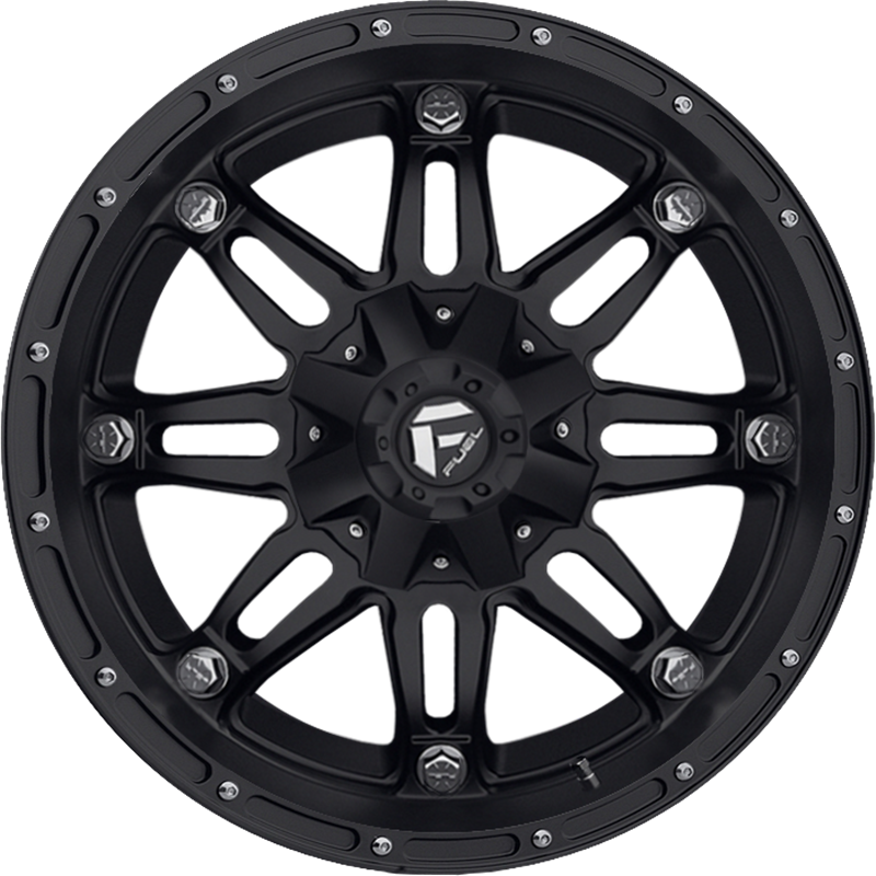 Fuel 17x9 D531 Hostage Matte Black -12mm