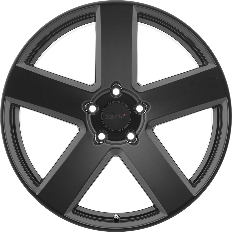 TSW 18x9.5 Bristol Matte Black +35mm