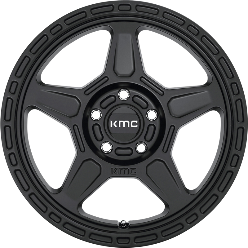 KMC 17x8 KM721 Alpine Satin Black +38mm