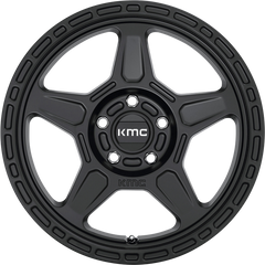 KMC 17x8 KM721 Alpine Satin Black +38mm