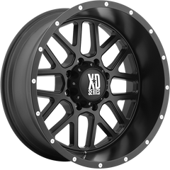 XD 18x9 XD820 Grenade Satin Black -12mm