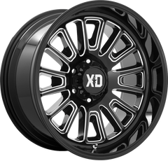 XD 20x9 XD864 Rover Gloss Black Milled +18mm