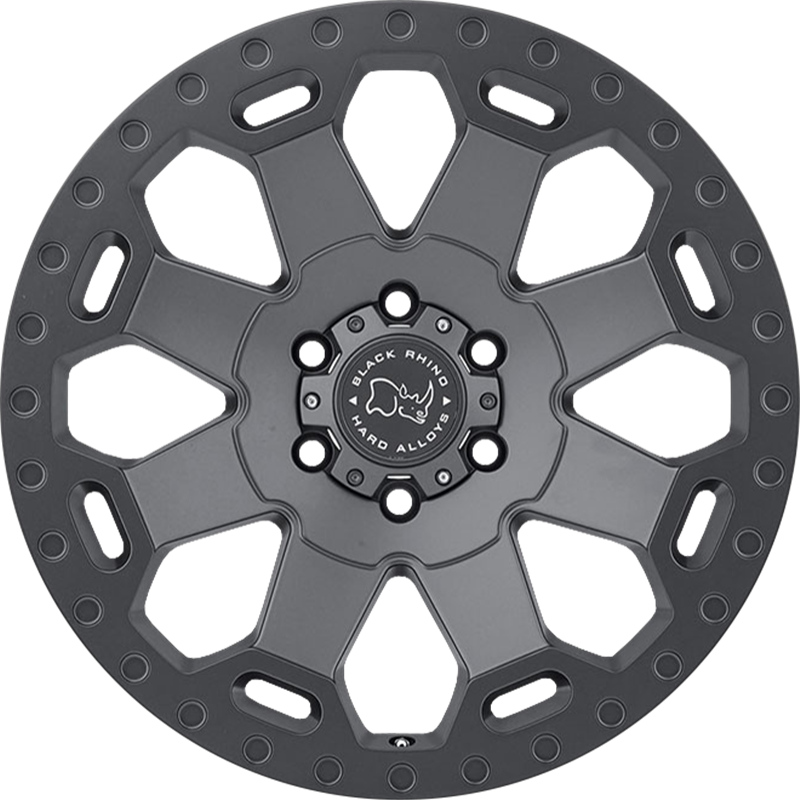 Black Rhino 18x9 Warlord Matte Gunmetal -12mm