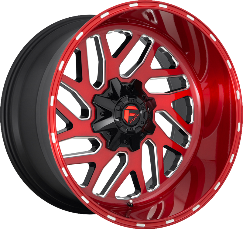 Fuel 20x10 D691 Triton Candy Red Milled -19mm