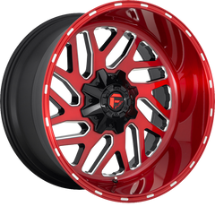 Fuel 20x10 D691 Triton Candy Red Milled -19mm