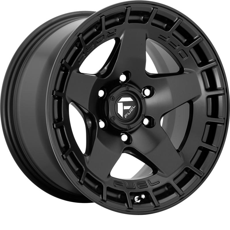 Fuel 17x9 D733 Warp Satin Black -12mm