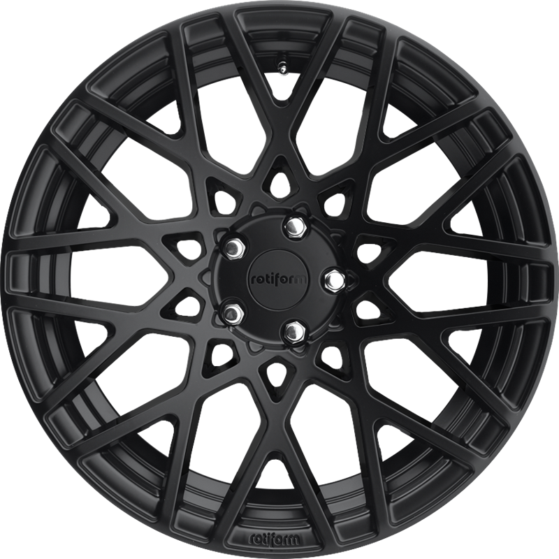 Rotiform 19x8.5 R112 BLQ Matte Black +35mm