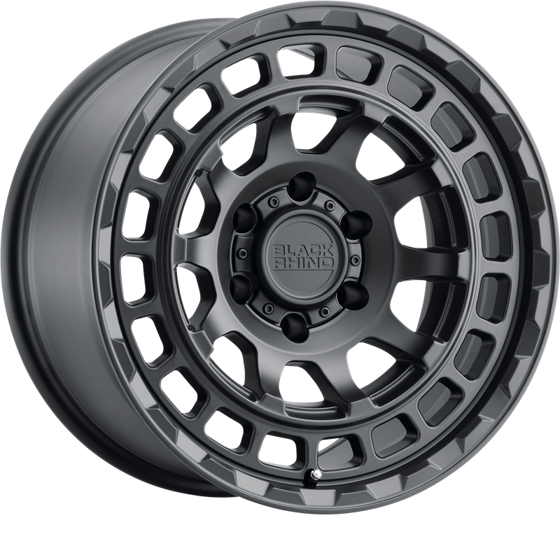 Black Rhino 17x8.5 Chamber Matte Black -18mm