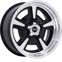 American Racing 18x9 VN517 Marauder Gloss Black Machined w/ Diamond Cut Lip +6mm