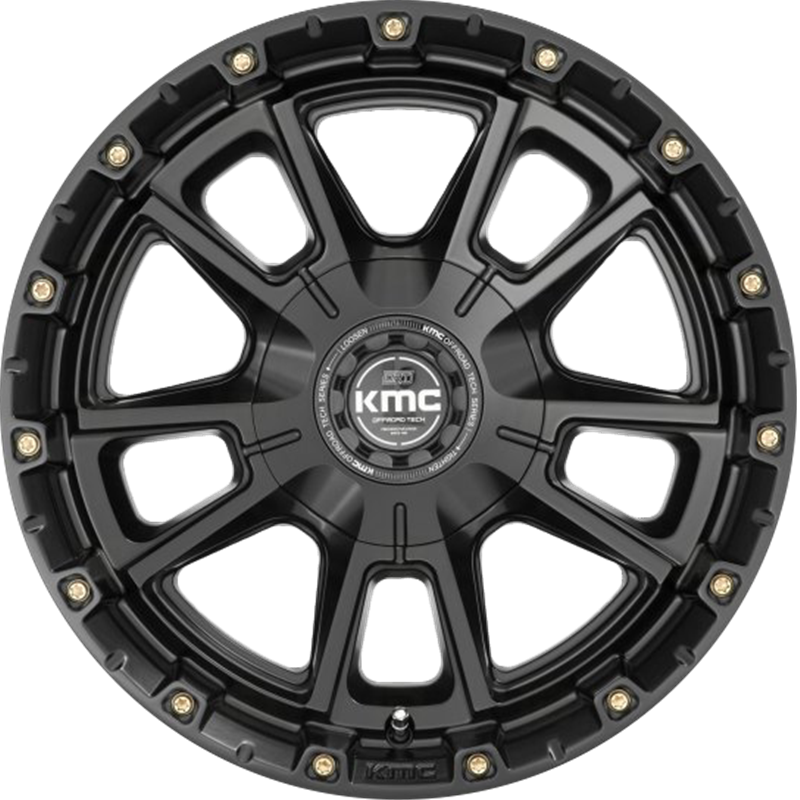 KMC 17x9 KM100 Sync Satin Black +18mm