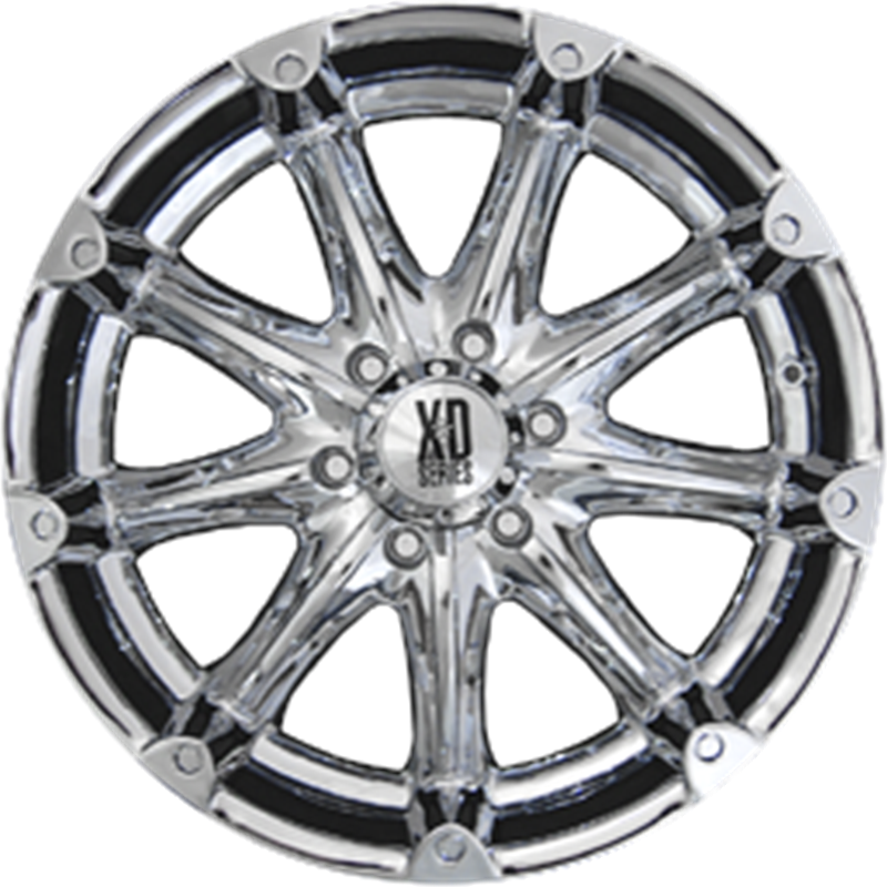 XD 18x9 XD779 Badlands Chrome -12mm